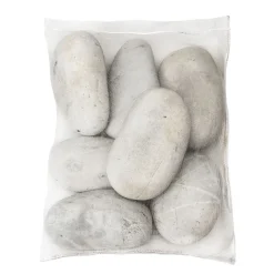 Iso koristekivi Kekkilä, 60 säkkiä x 10 kg/lava, 120-200mm, vaalea kvartsi