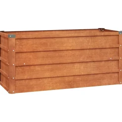 Istutuslaatikko Ruoste, corten-teräs, eri kokoja