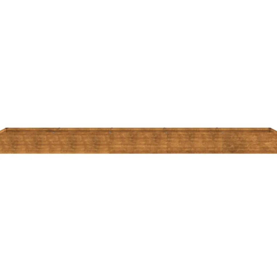 Istutuslaatikko 482x50x36 cm corten-teräs
