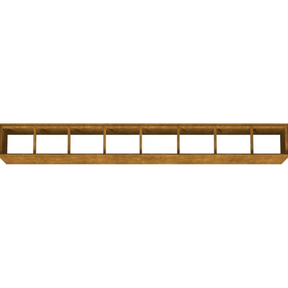 Istutuslaatikko 360x40x80 cm corten-teräs