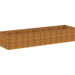 Istutuslaatikko 386x100x69 cm corten-teräs