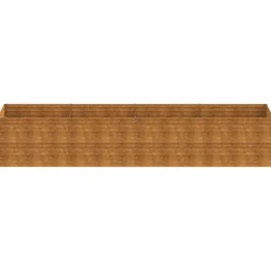 Istutuslaatikko 386x100x69 cm corten-teräs