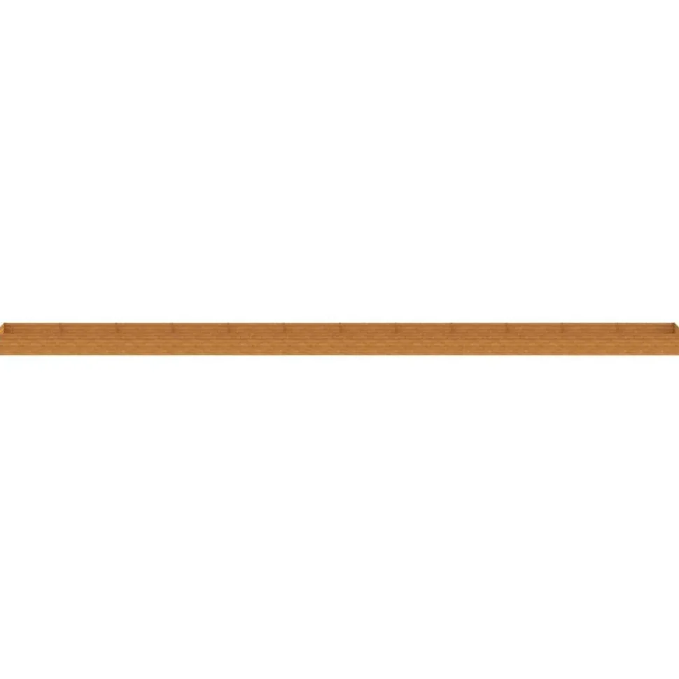 Istutuslaatikko 1150x100x36 cm corten-teräs