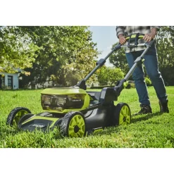 Itsevetävä akkuruohonleikkuri Ryobi Max Power RY36LMXSP46A-150 36V 5,0 Ah akulla