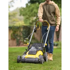 Itsevetävä akkuruohonleikkuri Stanley FatMax V20 SFMCMWS251B-XJ 51 cm 2x18V ilman akkuja