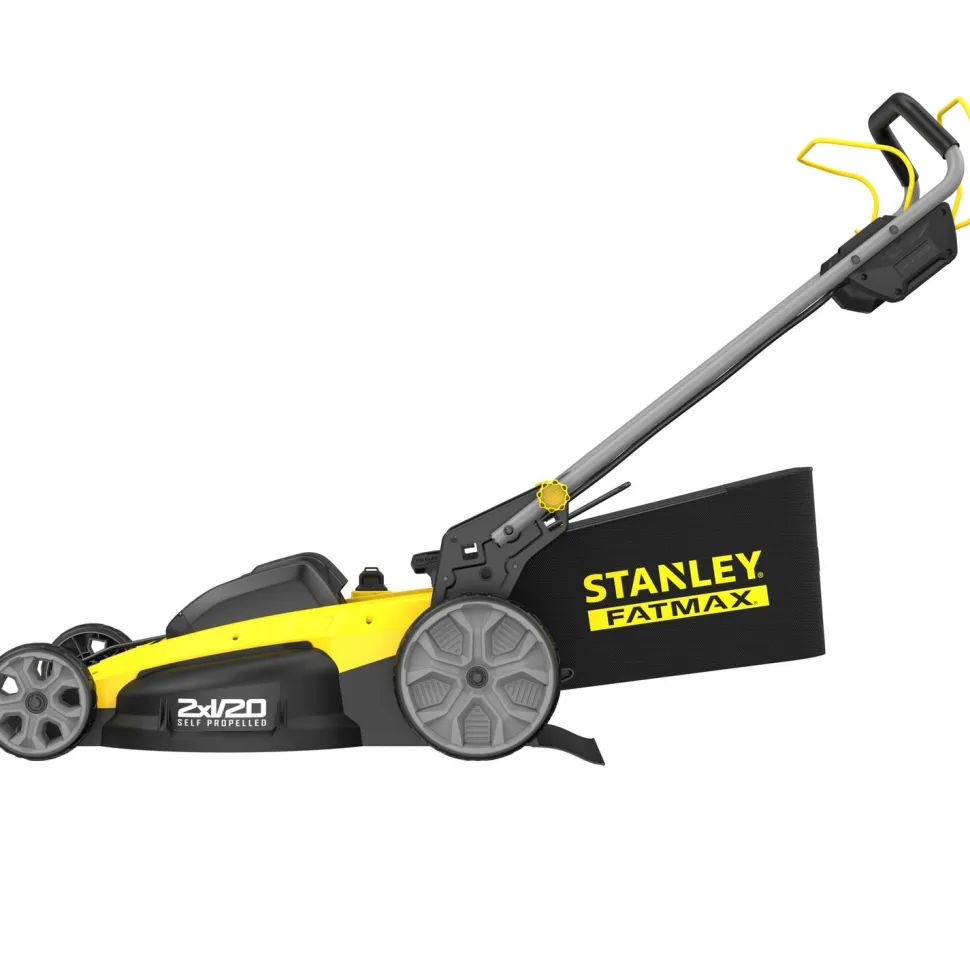Itsevetävä akkuruohonleikkuri Stanley FatMax V20 SFMCMWS251M-QW 51 cm 18V 2x4,0 Ah akuilla