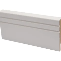 Jalkalista Maler Jana 16x70x2750mm MDF valkoinen