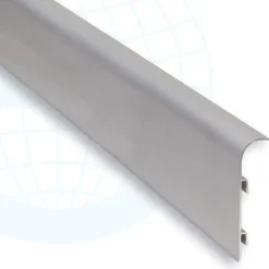 Jalkalistan jatko-osa Euroshrink alumiini j-206a, eri vaihtoehtoja