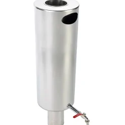Jeremias vedenlämmitin, vesisäiliö piippumalli pyöreä 25l Ø 115 mm, rst