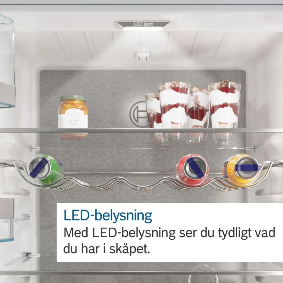 Jääkaappi ja pakastin Bosch KSV33VLEP GSN33VLEP Serie 4, 137cm, 324/225 l, teräs