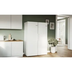 Jääkaappi ja pakastin Bosch KSV36NWEP GSN36VWEP Serie 2, 120cm, 346/242 l, valkoinen