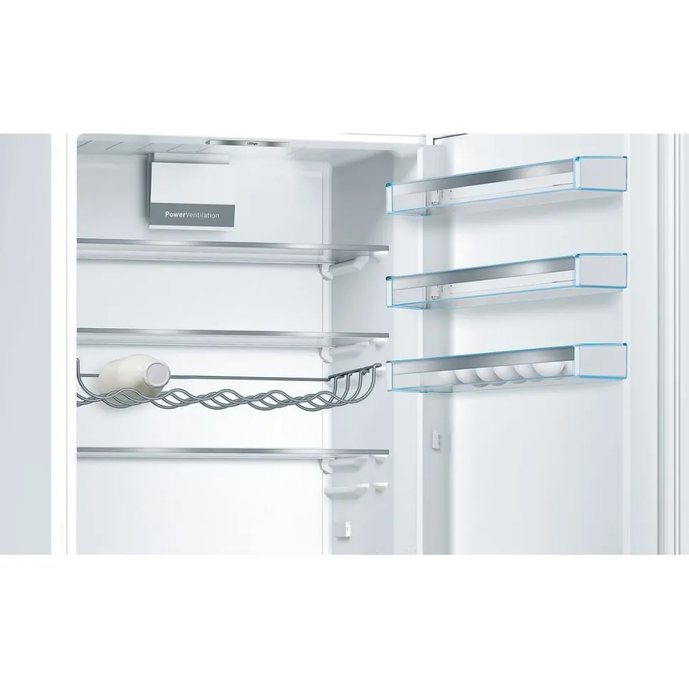 Jääkaappipakastin Bosch Serie 6 KGE49AWCA 70cm, 302/117 l, valkoinen