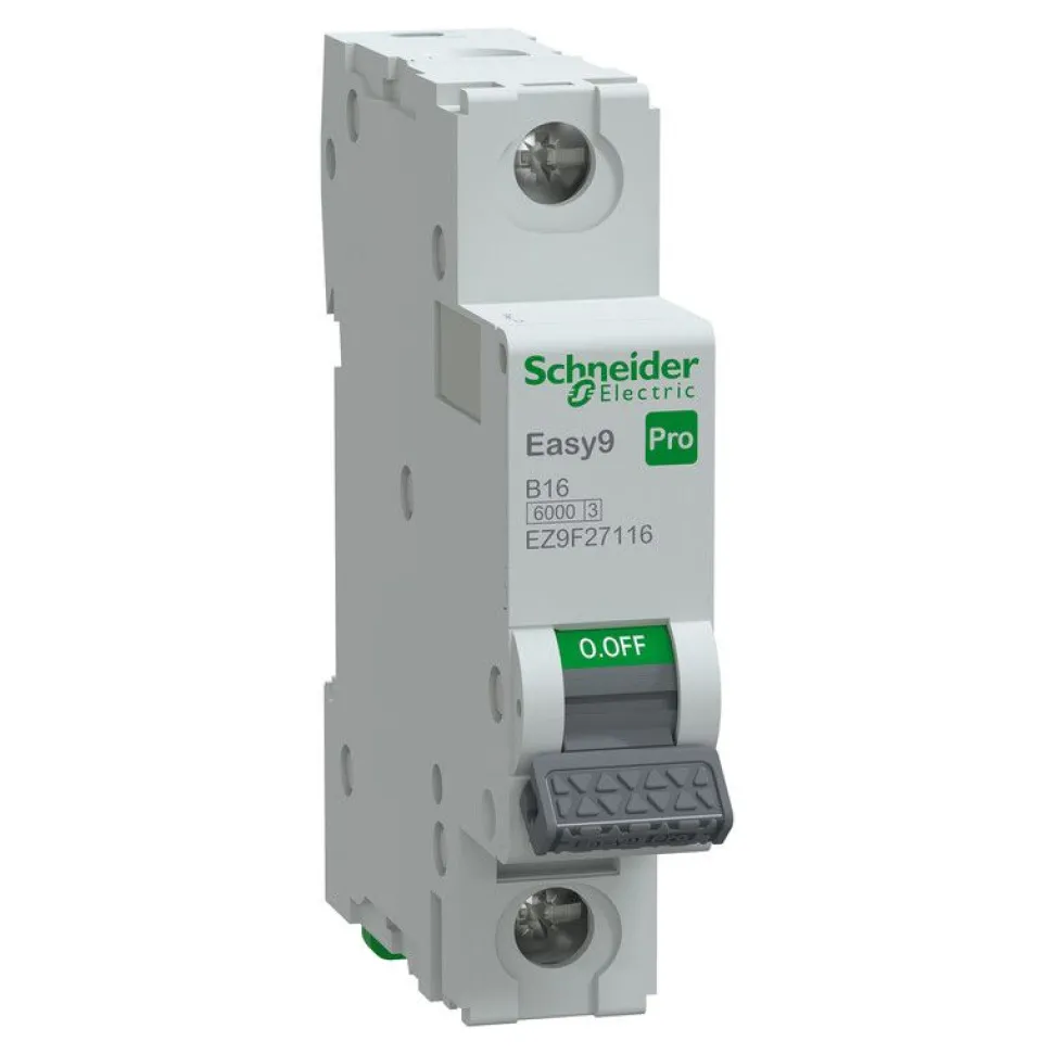Johdonsuojakatkaisija Schneider Electric Easy9 MCB 1B16 6 kA