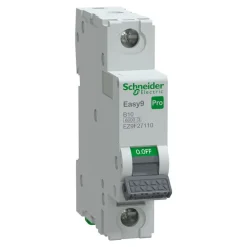 Johdonsuojakatkaisija Schneider Electric Easy9 MCB 1B10 6 kA