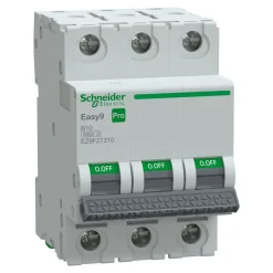 Johdonsuojakatkaisija Schneider Electric Easy9 MCB 3B10 6 kA