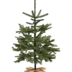 Joulukuusi Nordic Winter, PE Danish Colleciton, 100 x 65 cm puujalalla