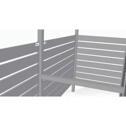 Jätekatos Tikli L alumiini 2x660l