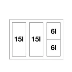 Jätevaunu Blanco Select II 60/4