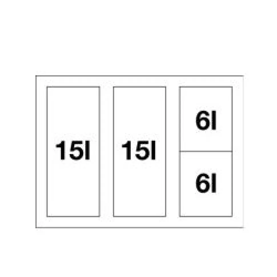 Jätevaunu Blanco Select II 60/4