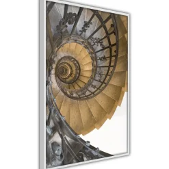 Juliste Artgeist Architectural Snail kehyksillä eri kokoja
