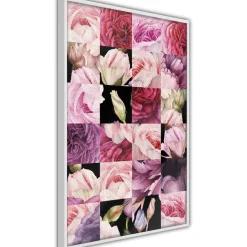 Juliste Artgeist Floral Collage kehyksillä eri kokoja