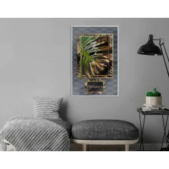 Juliste Artgeist Gilded Monstera kehyksillä eri kokoja