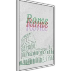 Juliste Artgeist Rome in Watercolours kehyksillä eri kokoja
