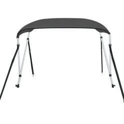 2-kaarinen bimini-kate, antrasiitti 180x130x110 cm