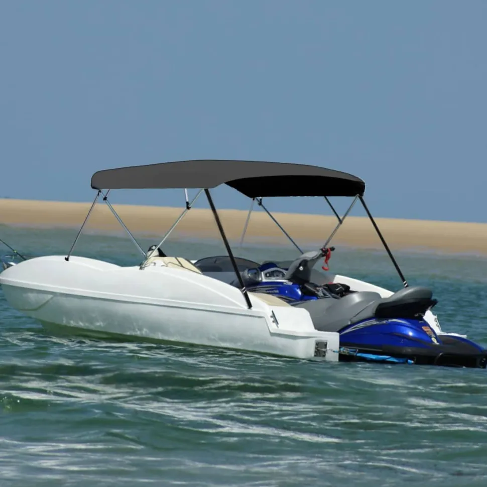 4-kaarinen bimini-kate, antrasiitti 243x(230-244)x137 cm