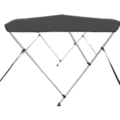 3-kaarinen bimini-kate, antrasiitti 183x160x137 cm