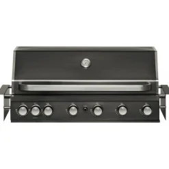 Kaasugrilli Mustang Black Jewel 6 built-in, 6 poltinta, upotettava, musta