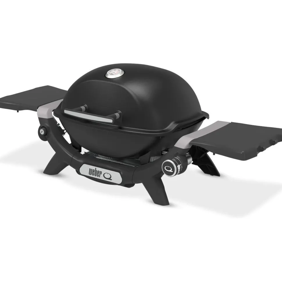 Kaasugrilli Weber Q1200N, 1 poltin, kannettava, musta