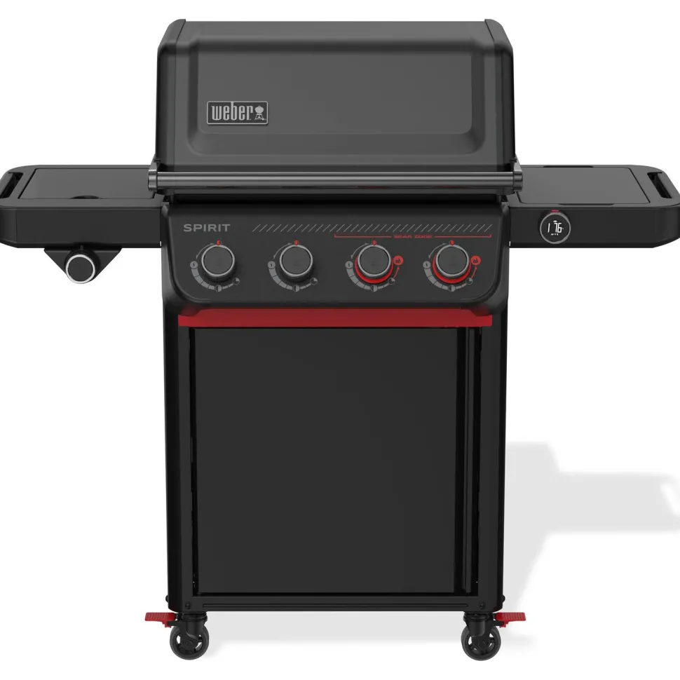Kaasugrilli Weber Spirit EPX-435R Stealth, 4 poltinta, sivukeitin, musta