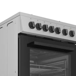 Kaasuliesi sähköuunilla Indesit I5G5PMX, 50cm, ruostumaton teräs