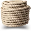 Kaideköysi Piippo keinohamppu naturell 36mm metreittäin