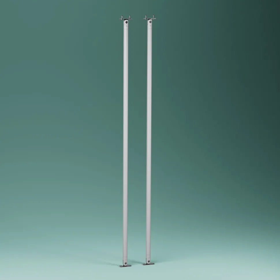 Kaidepinna Lundbergs New York 782mm portaisiin 2kpl/pkt eri värejä