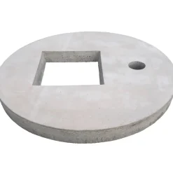 Kaivonkansi ø 800 mm aukolla, 110 mm läpiviennillä, naarashuullos