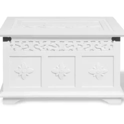 Kaksiosainen säilytysarkkusarja valkoinen