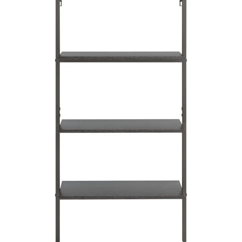 Kalteva hylly, 64x34x120-185cm, eri kokoja ja värejä