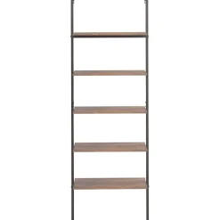 Kalteva hylly, 64x34x120-185cm, eri kokoja ja värejä