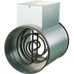 Kanavalämmitin Airsec 125 mm / 1200 W + termostaatti
