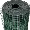 Kanaverkko 16x16mm galvanoitu PVC pinnoitteella 10x1m vihreä