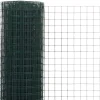 Kanaverkko 12x12mm galvanoitu teräs 10x0.5m vihreä