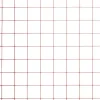 Kanaverkko 19x19mm teräs PVC pinnoitteella 25x1m punainen