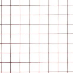 Kanaverkko 16x16mm teräs PVC pinnoitteella 10x1m punainen