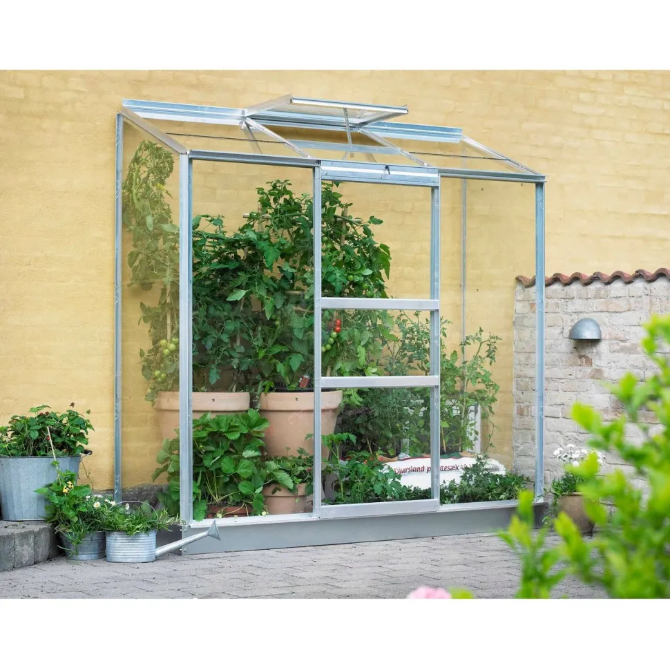 Kasvihuone Altan 1,3 m² lasilla