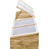 Kasvihuone, kyllästetty mänty, 200x50x35 cm