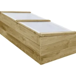 Kasvihuone, kyllästetty mänty, 100x50x35 cm