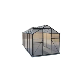 Kasvihuone Mag-Pro Garden 7.1m² sokkelilla musta