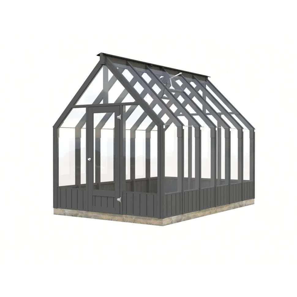 Kasvihuone Palmako Emilia 8,2 m2, turvalasi, puurunko